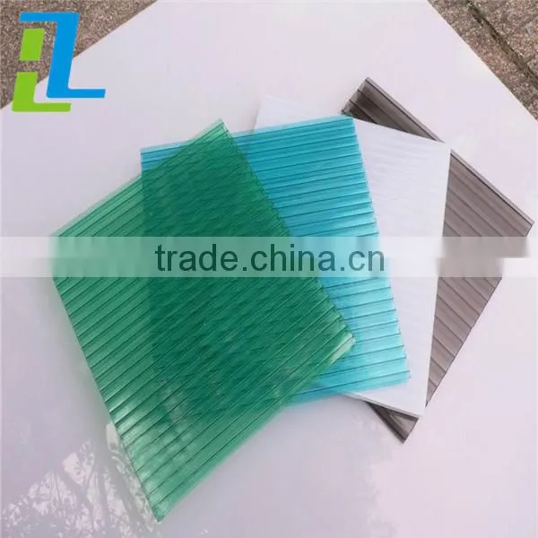 Cheap 100% Recycled Clear Plastic Sheet ,pc Hollow Sheet photo-5
