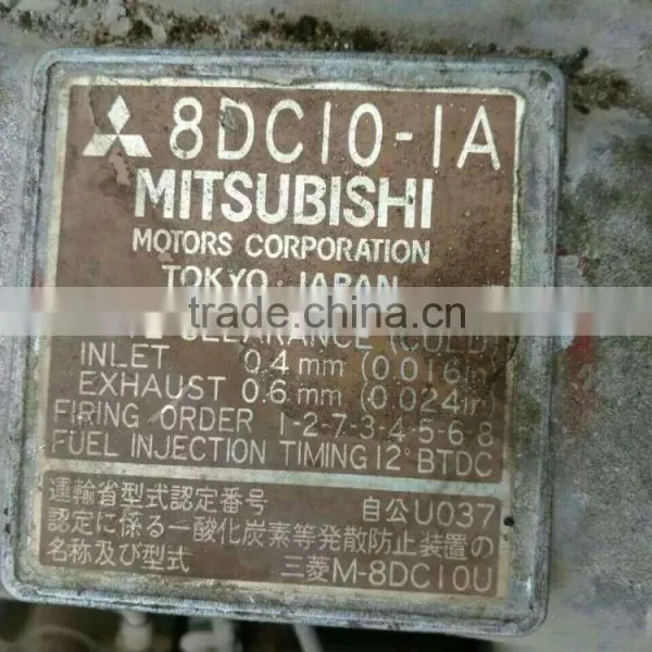 Used Mitsubishi 10 Tires Good Condition Dump Truck For Sale photo-4