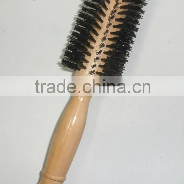 Newest Nylon and Bristle Wooden Hair Brush