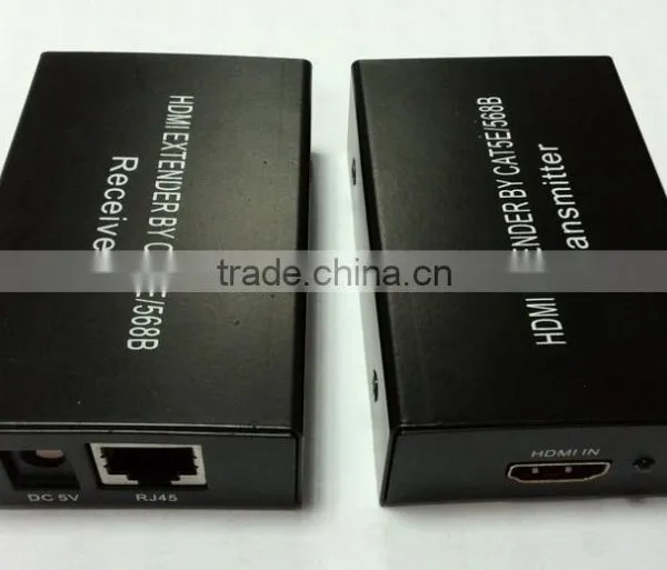 60m HDMI Over Lan Extender Cat5e/ Cat6 Full-HD HDMI Extender photo-5