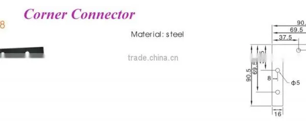 Furniture Cabinet Metal Angle Code Corner Connector photo-4