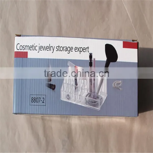 Wholesale Innovative Household Beautful Clear Cosmetic Acrylic Makeup Organizer for Store Jewelry Cosmetic photo-4