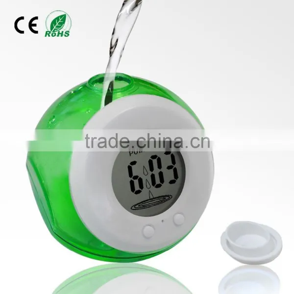 Water Power Clock Digital LED Clock