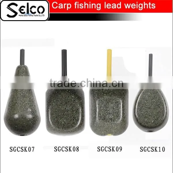 Carp Fishing Square Pear Fishing Leads Weights photo-5