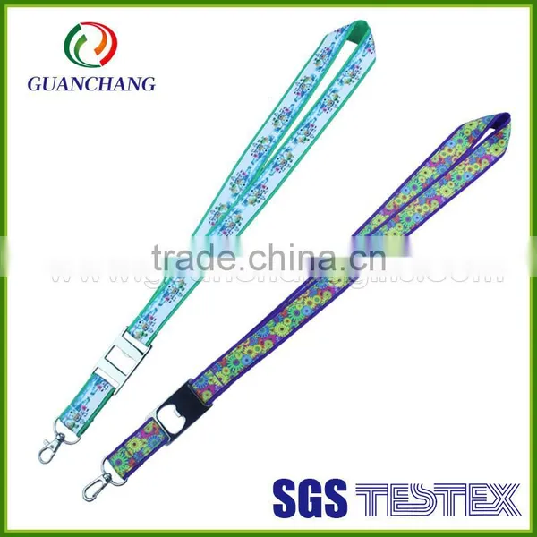 Best Polyester Lanyard New Products Custom Polyester Lanyards With Bottle-opener photo-5