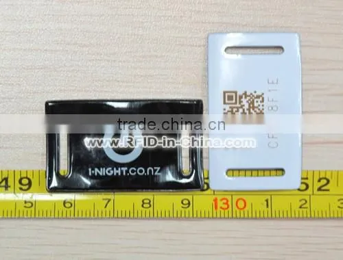 Flexible Fabric RFID Cashless Wristbands With NTAG203/213/216 Chip photo-3