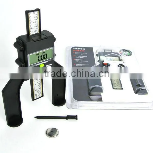 Digital LCD Tread Magnetic Self Standing Aperture 80mm Hand Routers Depth Gauge photo-2