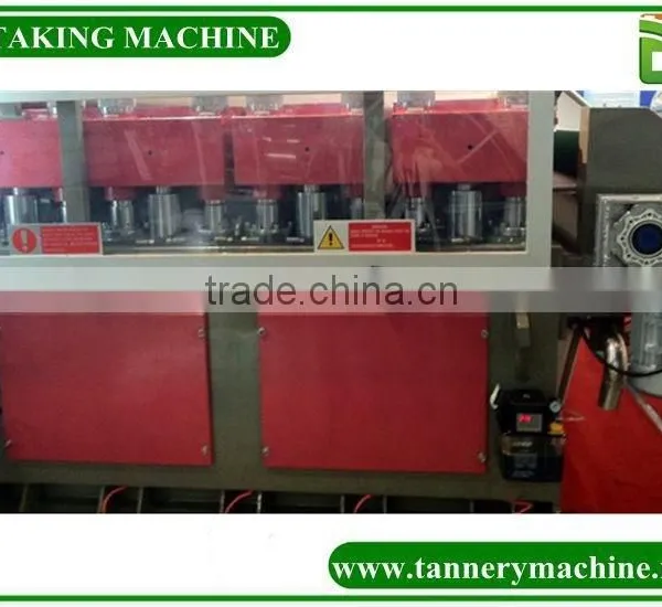 Sheep Goat Skin Machine Dry Leather Vibration Staking Machine photo-3