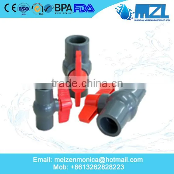 2015 MZL New Product PVC Ball Valve, PVC Pipe Fittings With Good Quality Popular in British photo-4
