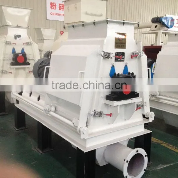 Wood Chips Sawdust Machine Grains Straw Hammer Mill for Sale photo-3