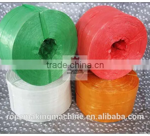 Vertical Type Plastic PP PE Tear Split Film Winding Machine for Rope photo-6