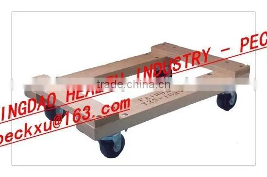 4 Wheels Mover Dolly Frames, 4-wheel Hardwood Mover Dollies photo-6
