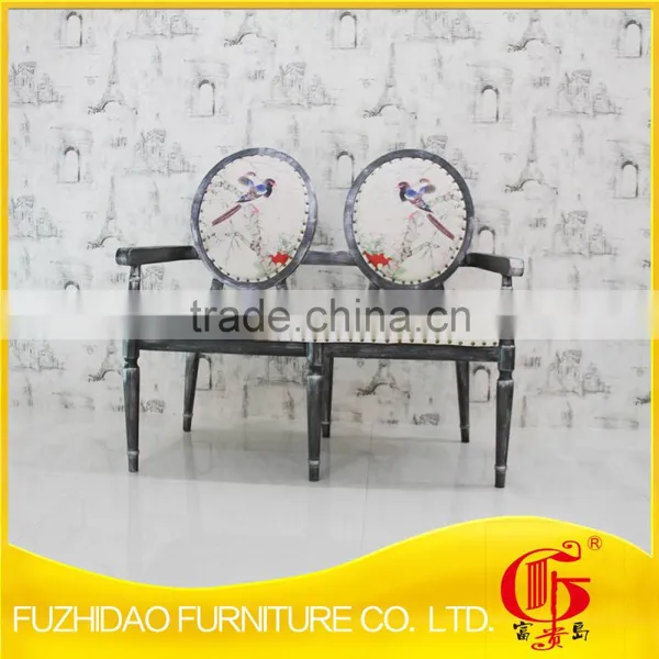 New Design!!! Double Casual Iron Chair photo-2