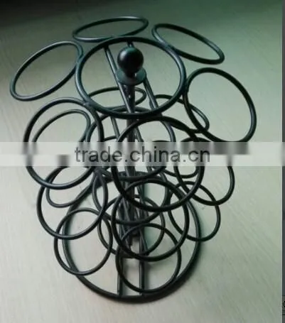 Hangzhou New Hot Metal Mesh 18K- Cup Capacity Coffee Paper Cup Pod Holder Tea Cup Capsule Metal Holder photo-3