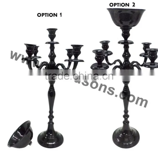 Wholesale Black Candelabras & Table Black Candelabra photo-6