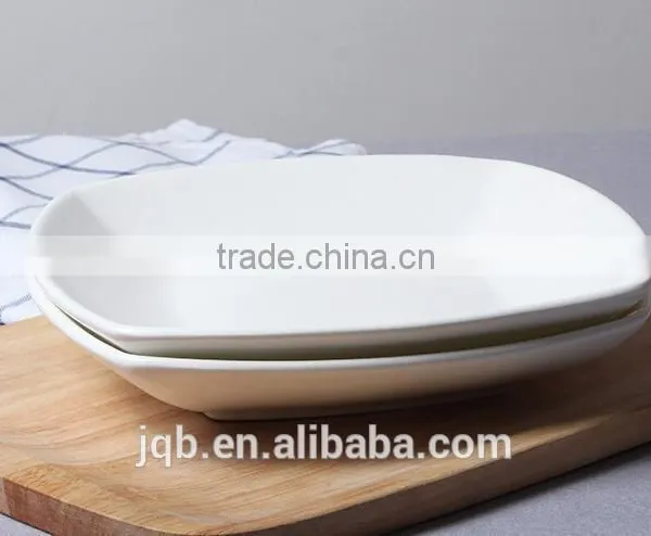 Customized White Ceramic Dessert Plates photo-5