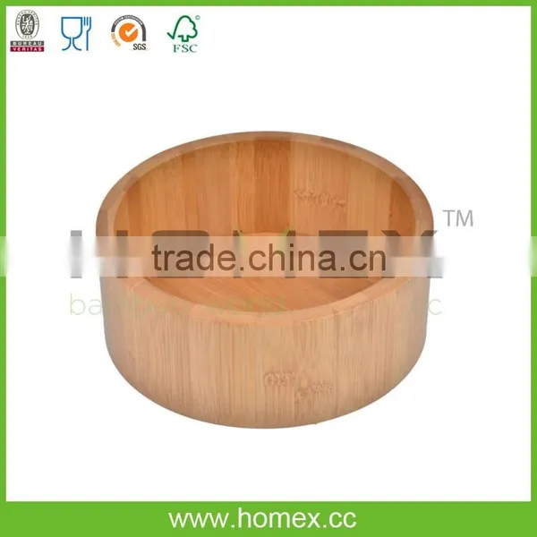 Natural Kitchenware Tools/Bamboo dark salad Bowls/HOMEX