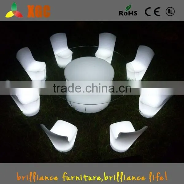 Remote Control Wholesale Nightclub Furniture Led Bar Sofa photo-3