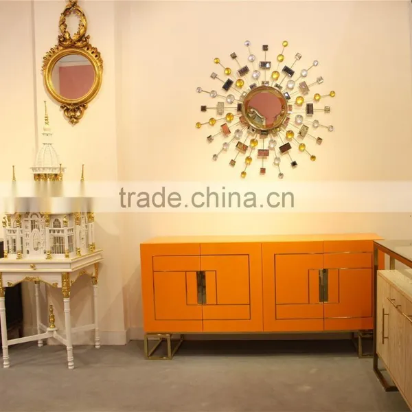 Metal Frame Interior Decorative Mirror photo-2