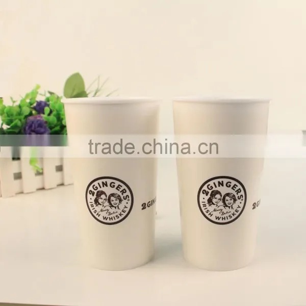Personalized Design PP Plastic Cup 500ml for Promotional photo-3
