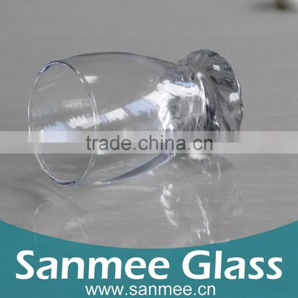 Glass Drinkware 5oz High Quality Transparent Wine Glass, Clear Shot Glass photo-3