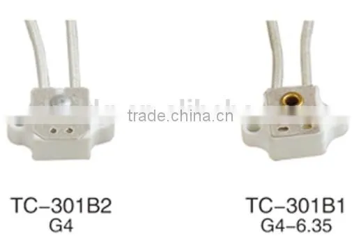 Fluorescent Lampholder Cord Set Accessories Porcelain Lamp Holder Lamp Socket Lamp Base Gu10 With Electric Wire photo-6