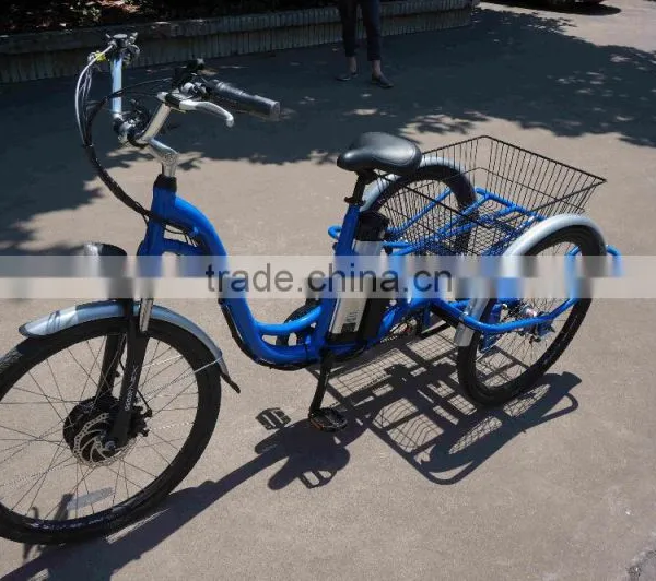 Danish Three Wheel Pedal Assisted Cargo Electric Bike for Sale photo-5