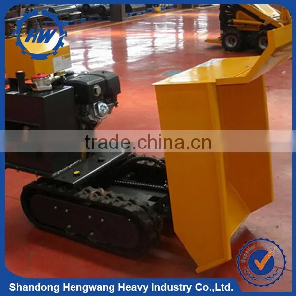 New Condition Hydraulic Mini Track Garden Dumper 350Kg photo-6