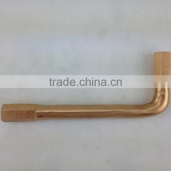 Be-Cu Copper Brass Sparkless Hex Key,nonsparking Hand Tools,nonmagnetic Hardware Tools,17mm 19mm....70mm photo-2