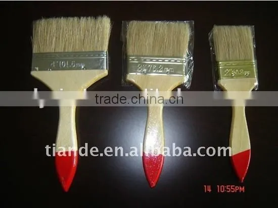 High Quality Bristle Paint Brush With Wooden Handle