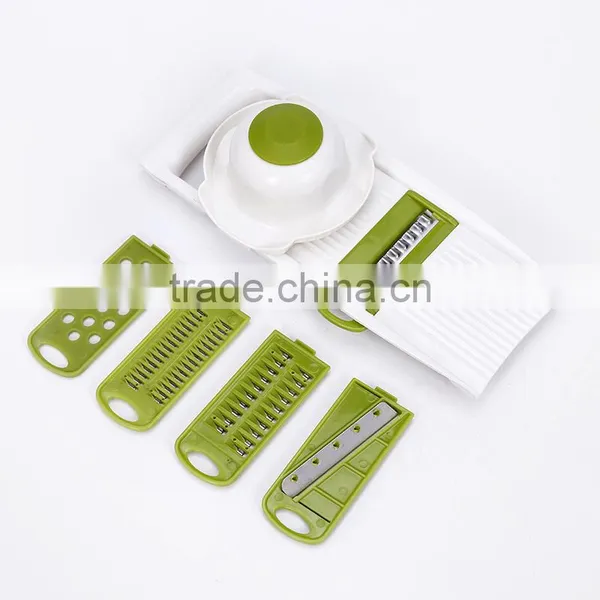 Fashional Directly Sale Top Quality PP and Stainless Steel Material 7-piece Multifunctional Peeler and Grater photo-3