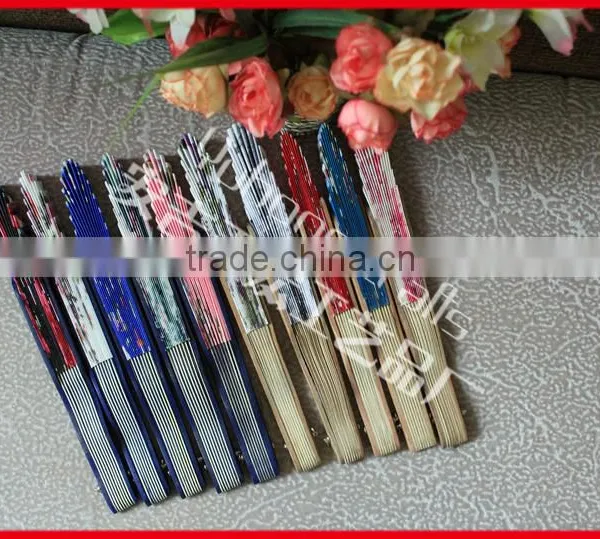 Chinese Style Handcrafts Fabric Fan photo-6