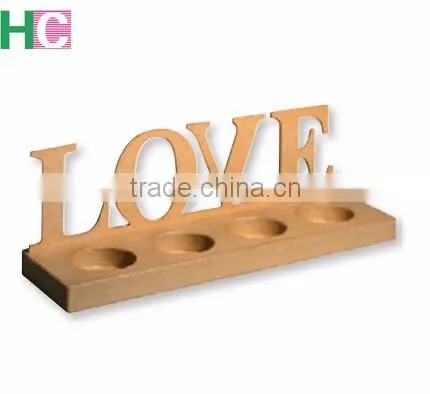 2016 MDF Carved Candle Holders for Christmas photo-4