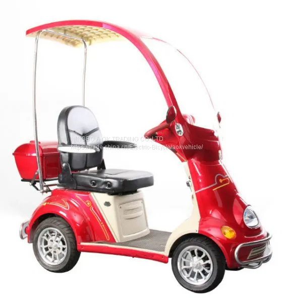 Ewheels 500 Вт четырехколесный электросамокат для взрослых с дождевиком и интерфейсом USB
