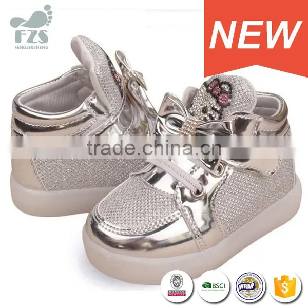 HFR-TS-22-15 2016 Black School Flashing Kids Led Shoes photo-4
