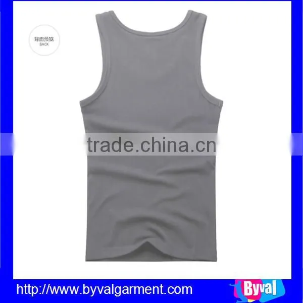 Hot Sale Mens Tank Top Slim Athletic Muscle Tank Top for Sports photo-3