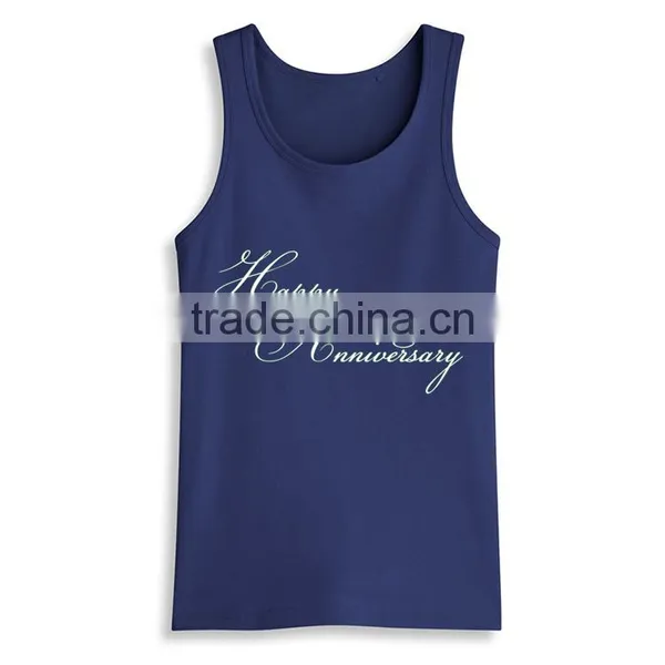 Mens Print Design Latest Tank Top Manufacturer Wholesale Wrestling Singlet photo-6