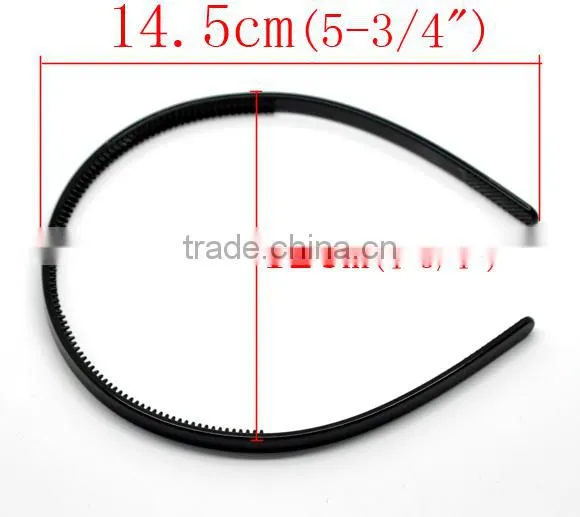 Newest Mixed Plastic Teeth Hair Band Headbands photo-3
