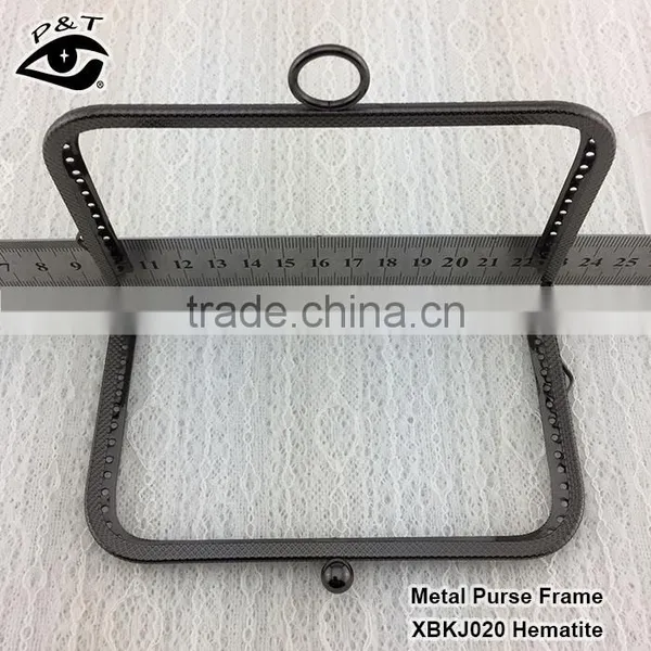 13x8cm Coin Purse Frame Rectangle Shape Metal Frames for Handbag photo-6