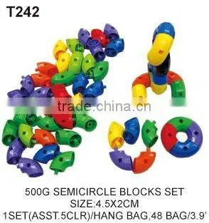 500 g Sun Flower Soft Rubber Educational Building Blocks Toys For Kids photo-4