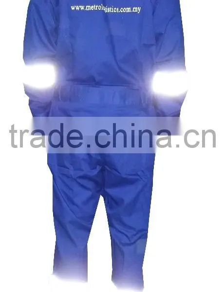 100% Cotton Flame-Retardant Safety Coverall, High Visibility Safety Workwear photo-5