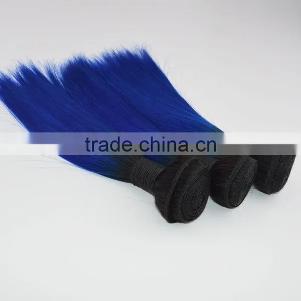 Quality 8a Grade Virgin Hair Colored Two Tone Hair Weave photo-5