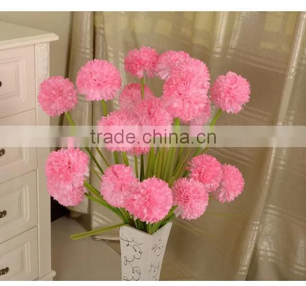 3 in One Lovely Decorative Artificial Silk Ball Flower photo-2