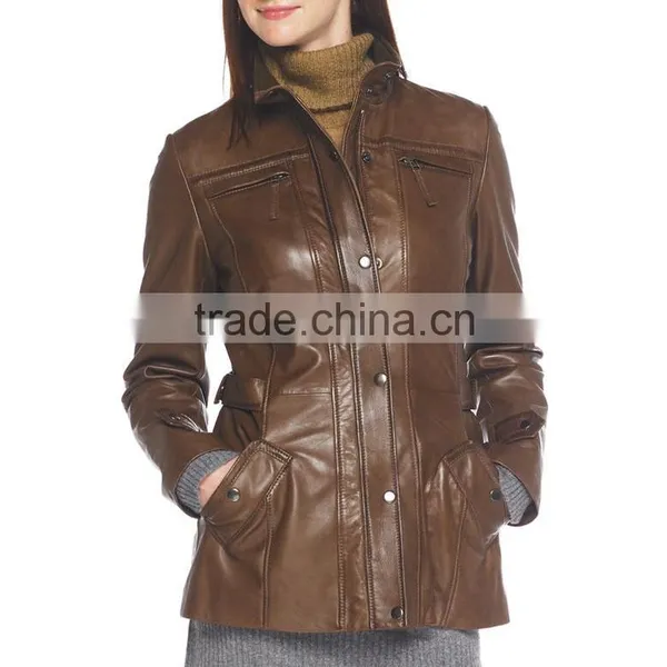 Women Leather Jacket photo-5