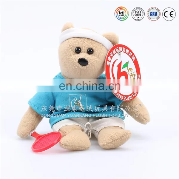 Mini Plush White Bear Toy With T-shirt /voice Recording Teddy Bears photo-4