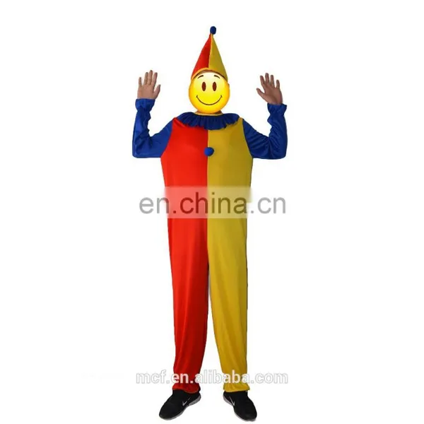 MCH-2368 Wholesale 2017 Hot New Products Cosplay Costume Carnival Clowns Circus Costume Funny Adult Clown Costume for Halloween photo-3