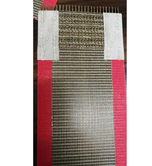 PTFE Coated Fiberglass Open Mesh Conveyor Belt photo-4