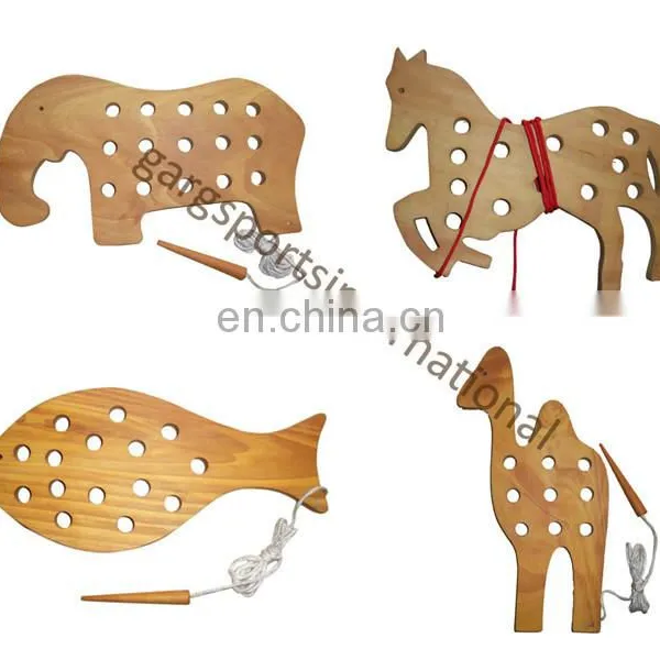 Wooden Lacing Toys