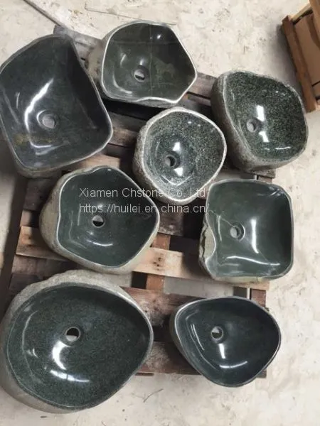 Black River Stone Sinks, River Stone Basins, Stone Sinks photo-2