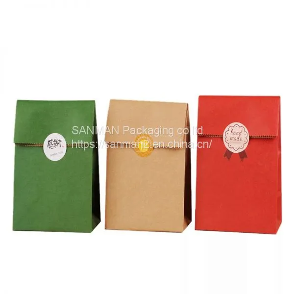 Square Kraft Paper Candy Folding Box photo-3
